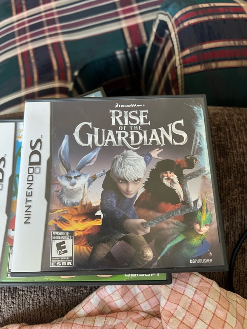 Nintendo DS Rise of the Guardians – Black Cover Art